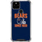 NFL Chicago Bears Helmet Google Pixel 5 Clear Case